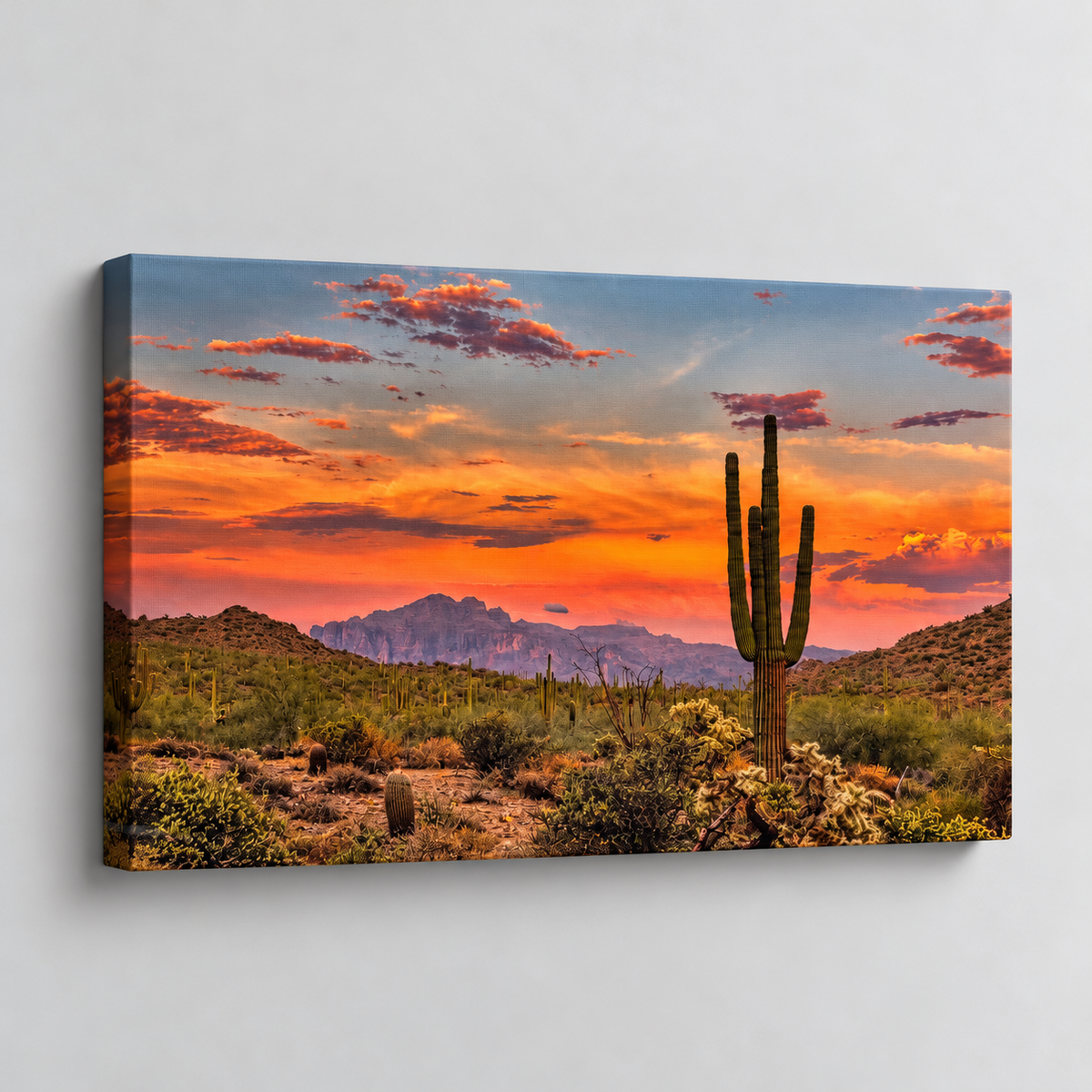Sunset desert by Cabogallery 